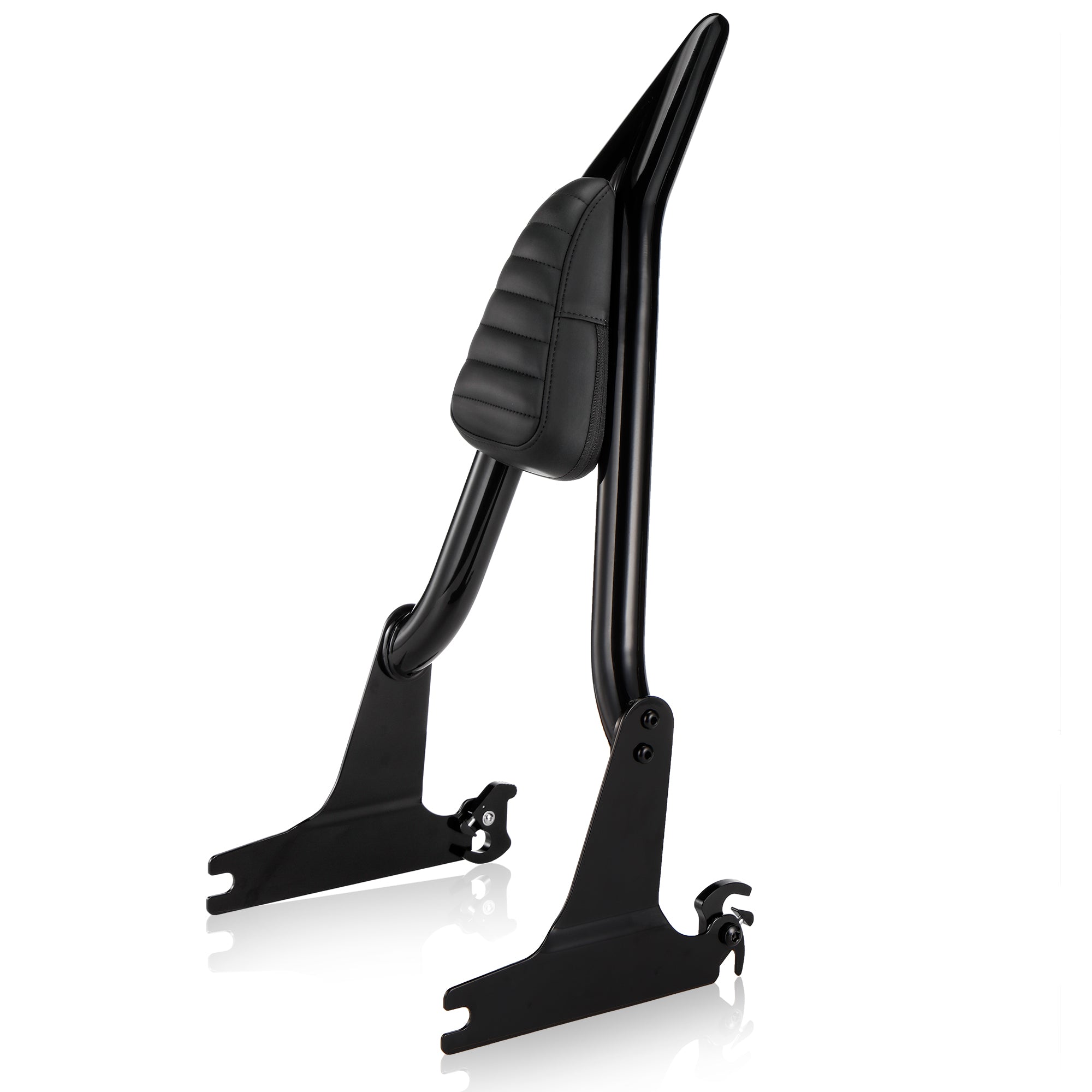 MoKitDora Sissy Bar Detachable Passenger Backrest for Harley Softail 2006-2017 Fat Boy Cross Bones Night Train FL FXST, Black