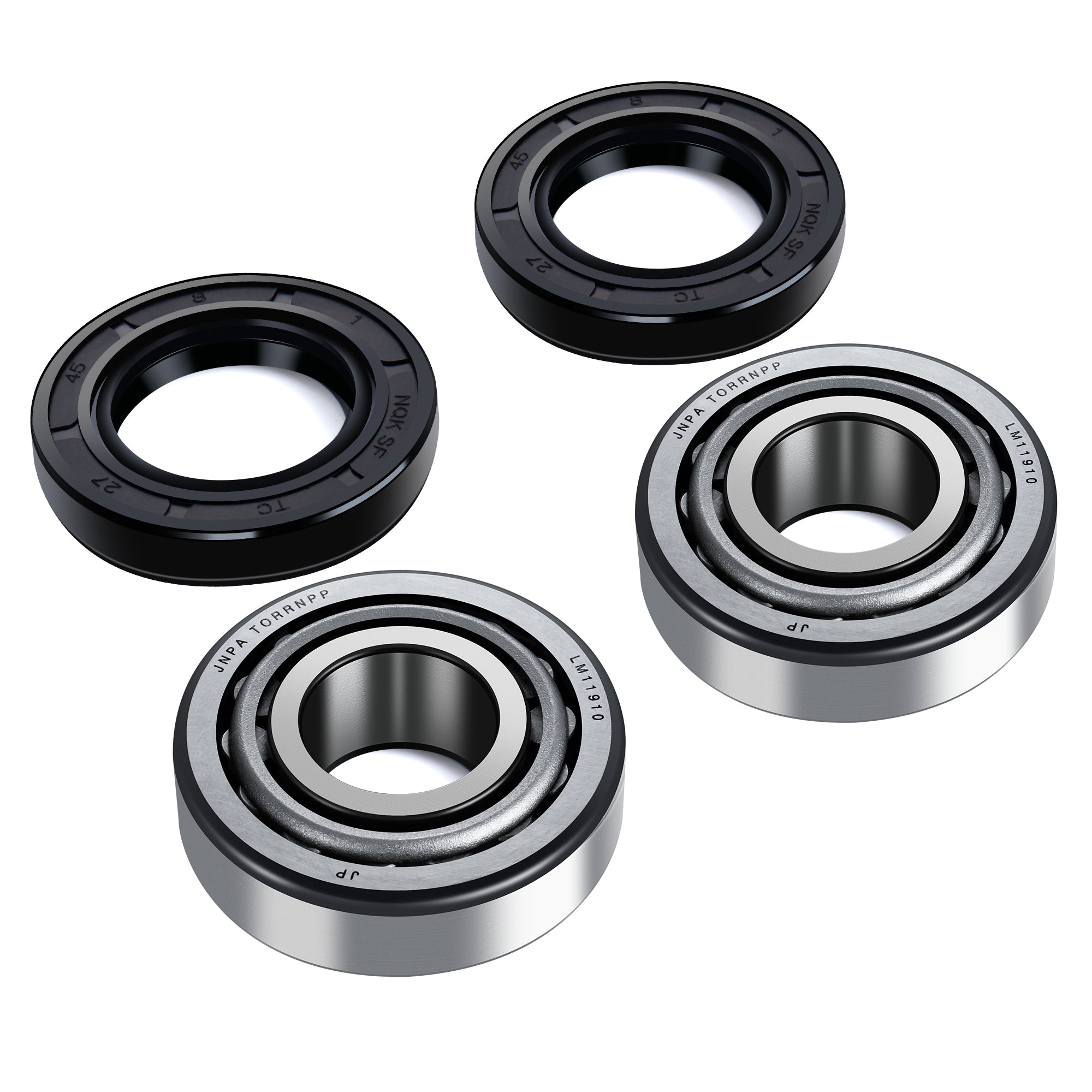 MoKitDora Wheel Bearings Harley Sportster Front Bearing Seal Kit for 1977-1999 883 1200 XL Low Rider Sport Glide Non-ABS