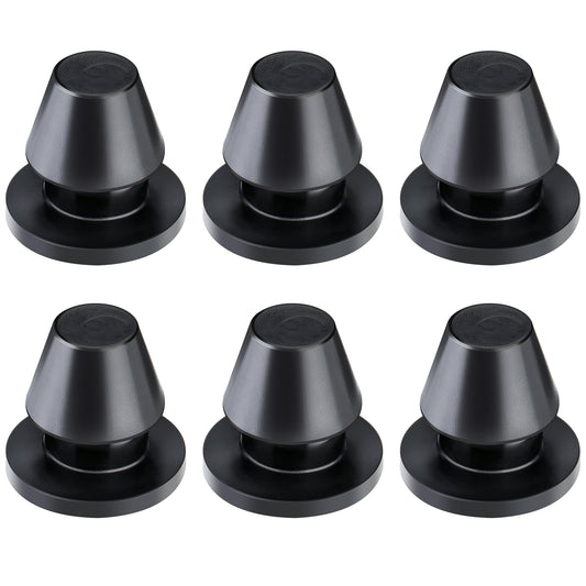 MoKitDora 6PCS Rubber Side Cover Grommets Compatible with Harley 2008-Later Touring Road Glide Road King Street Glide Electra Glide