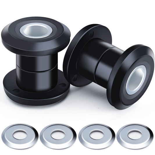 MoKitDora Handlebar Riser Bushings Damper Kit for 1983-up Harley Touring Road King Electra Street Glide FLHR FLTR FLHX FLHT & 2018-up Softail Deluxe Breakout Heritage Street Bob Fat Boy Low Rider