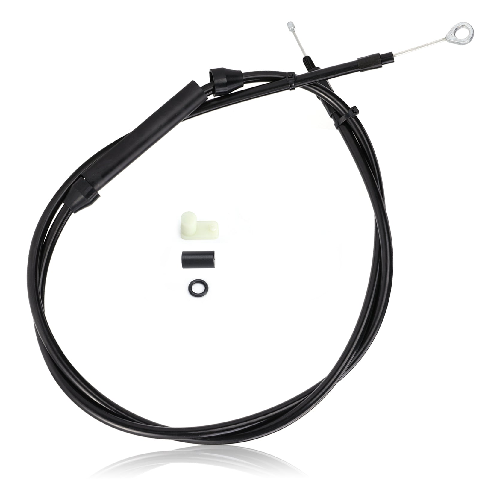 Extended Length Clutch Cable Compatible for 2007-2016 Harley Touring & Softail & Dyna and 18-up softail & 2020-up Touring