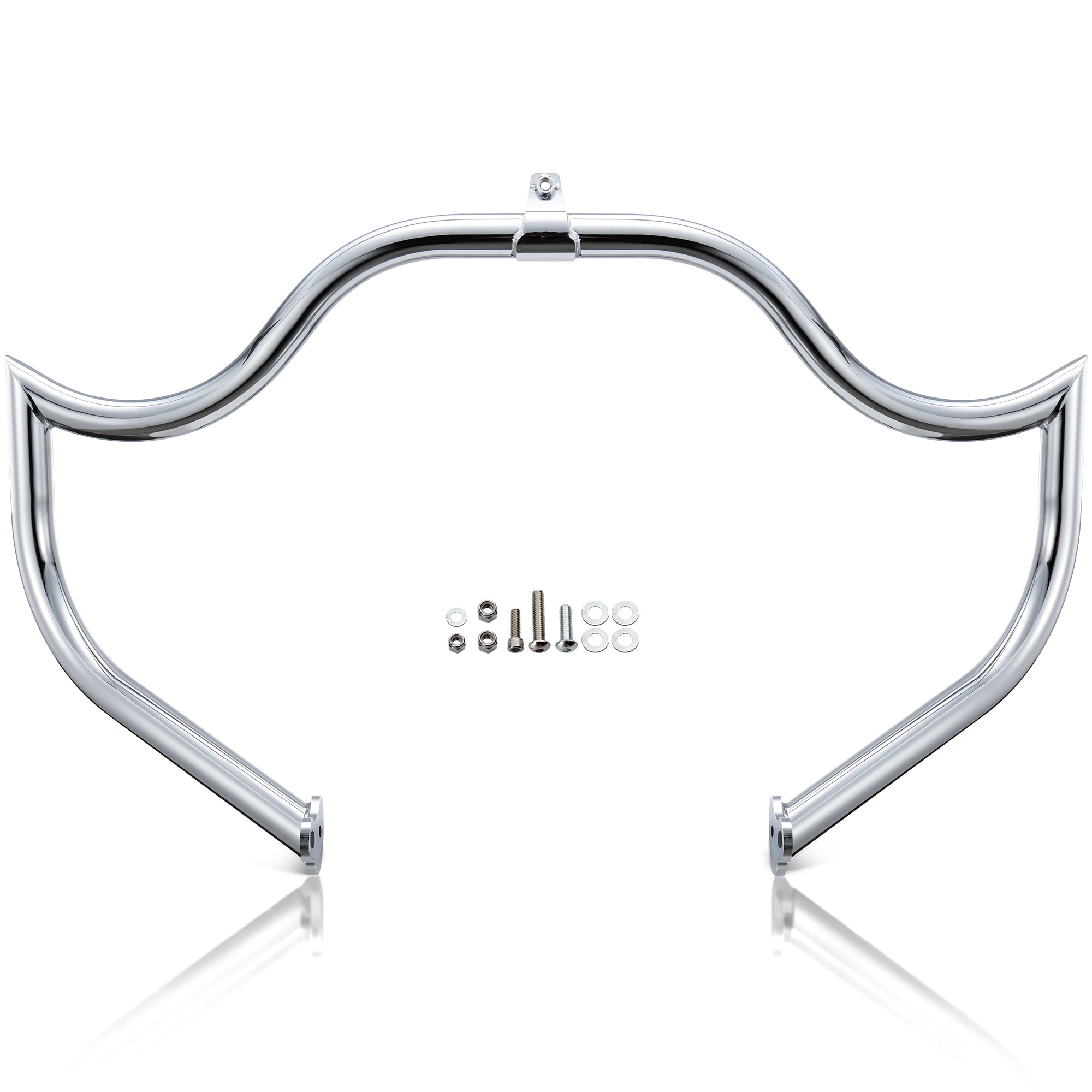 MoKitDora Meathook or Mustache Engine Guard Highway Crash Bar 1.5