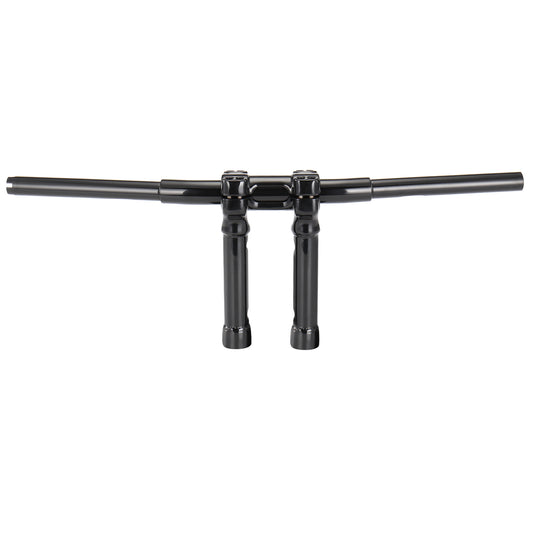 8"/10"/12" Rise 1-1/4" Fat Narrow T Handlebar Compatible with 1996-2017 Harley Sportster Dyna Softail
