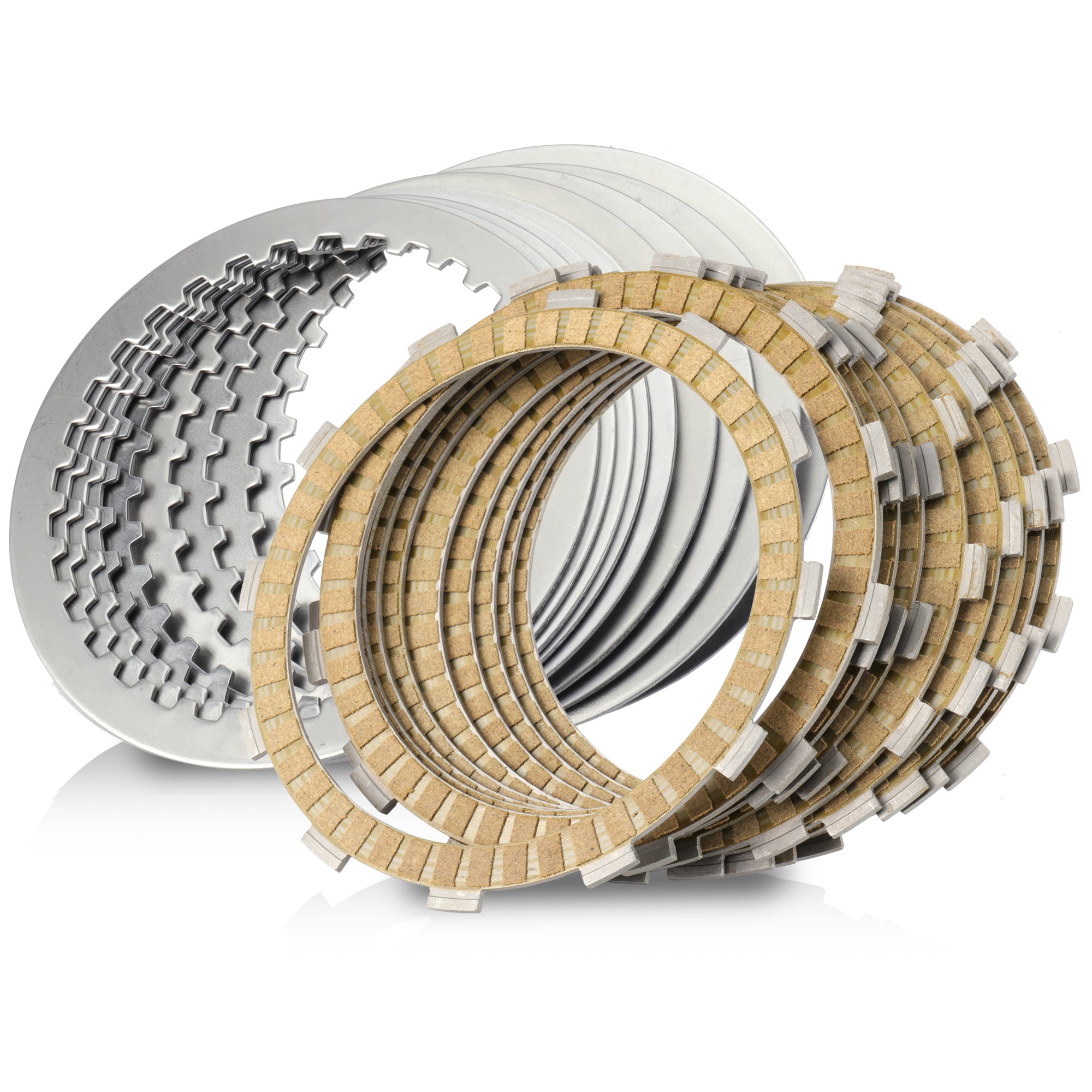 Big Twin Extra Clutch Friction Steel Plates 17pcs Clutch Kit for 1991-2017 Sportster, and 1991-2002 Buell All Models