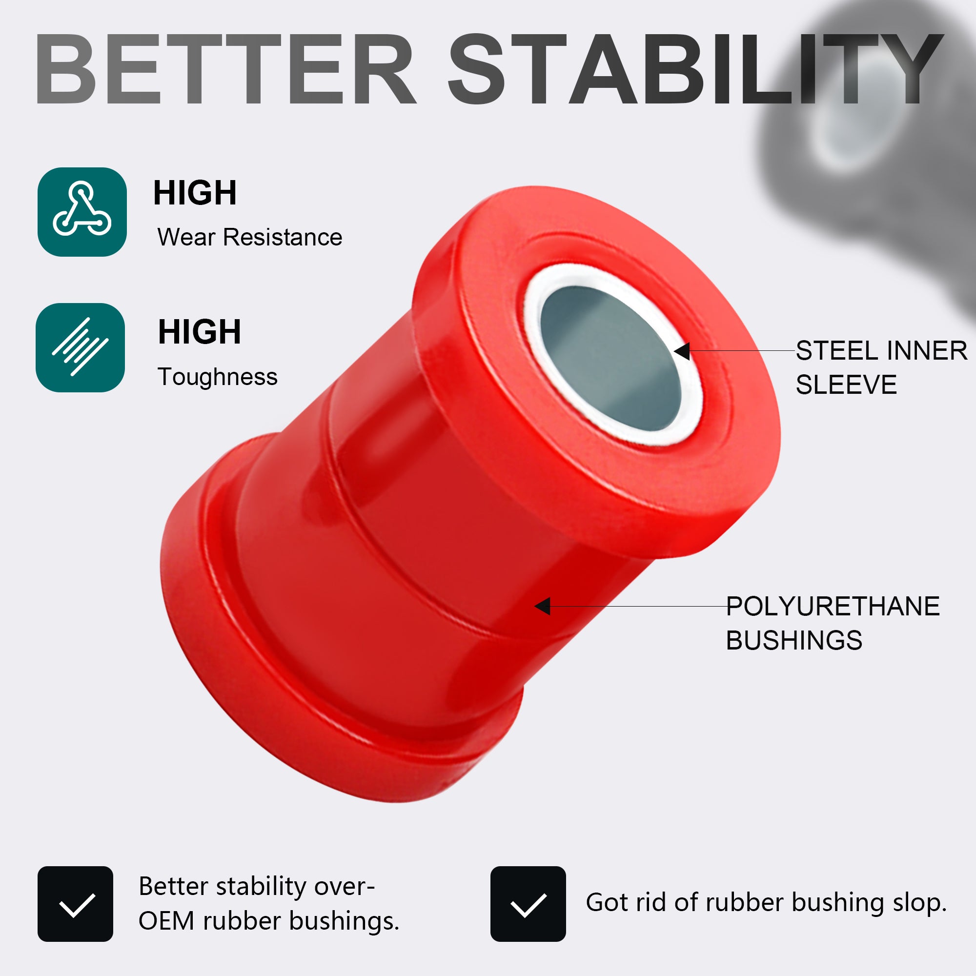 MoKitDora Handlebar Riser Bushings Damper Kit Compatible with Harley 1973-2017 Softail Dyna FXR 1973-up Sportster XL