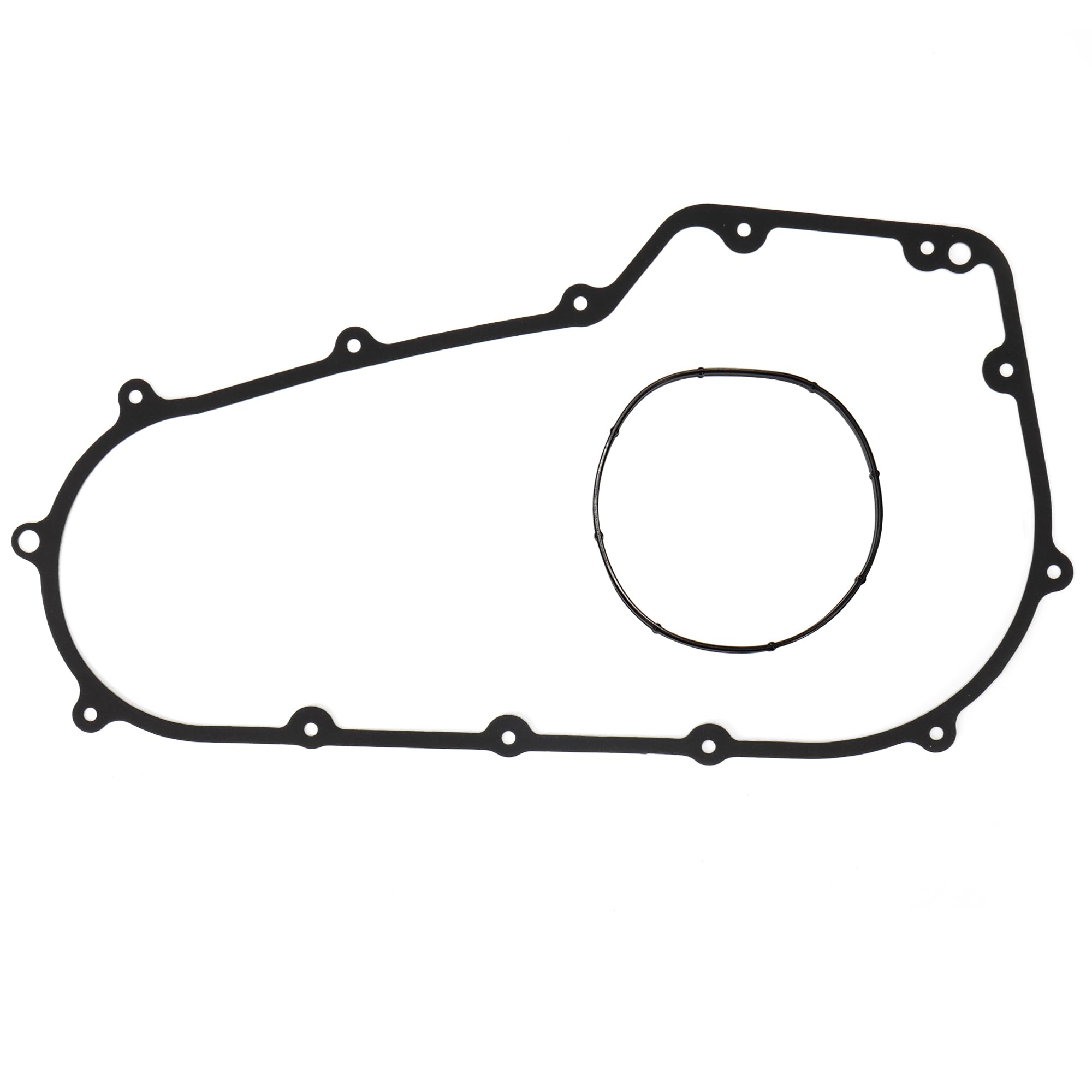 Prewired 2006-2017 Softail & Dyna Primary Gasket Kit Clutch Cover Seal for Harley 2007-2017 Softail and 2006-2017 Dyna FXD Models, 2 PCS
