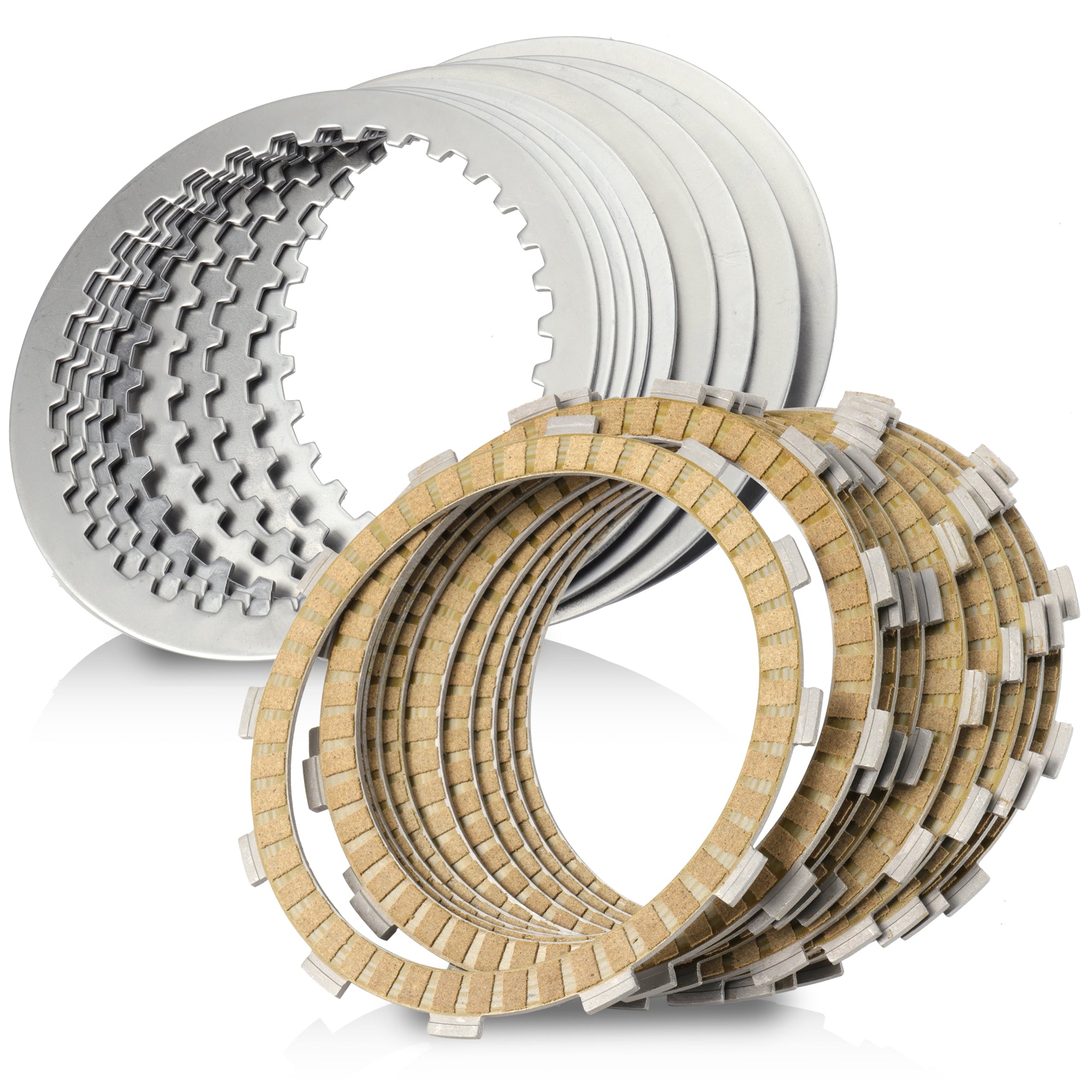 Big Twin Extra Clutch Friction Steel Plates 17pcs Clutch Kit for 1991-2017 Sportster, and 1991-2002 Buell All Models