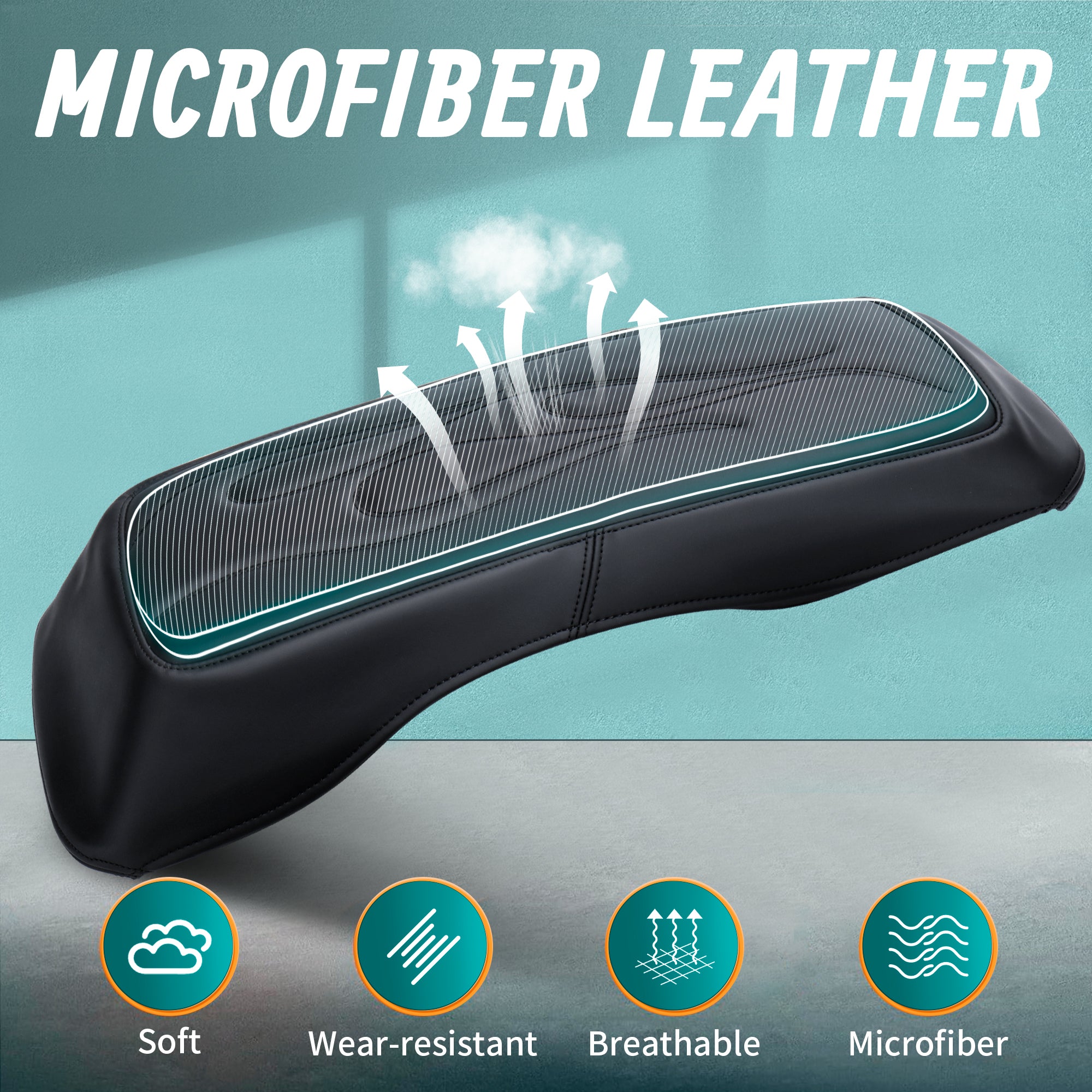 MoKitDora Saddlebag Lid Bra Covers Microfiber Leather Compatible with 1993-2013 Harley Touring FL Road King Road Glide Electra Glide Street Glide, Flame Stitched