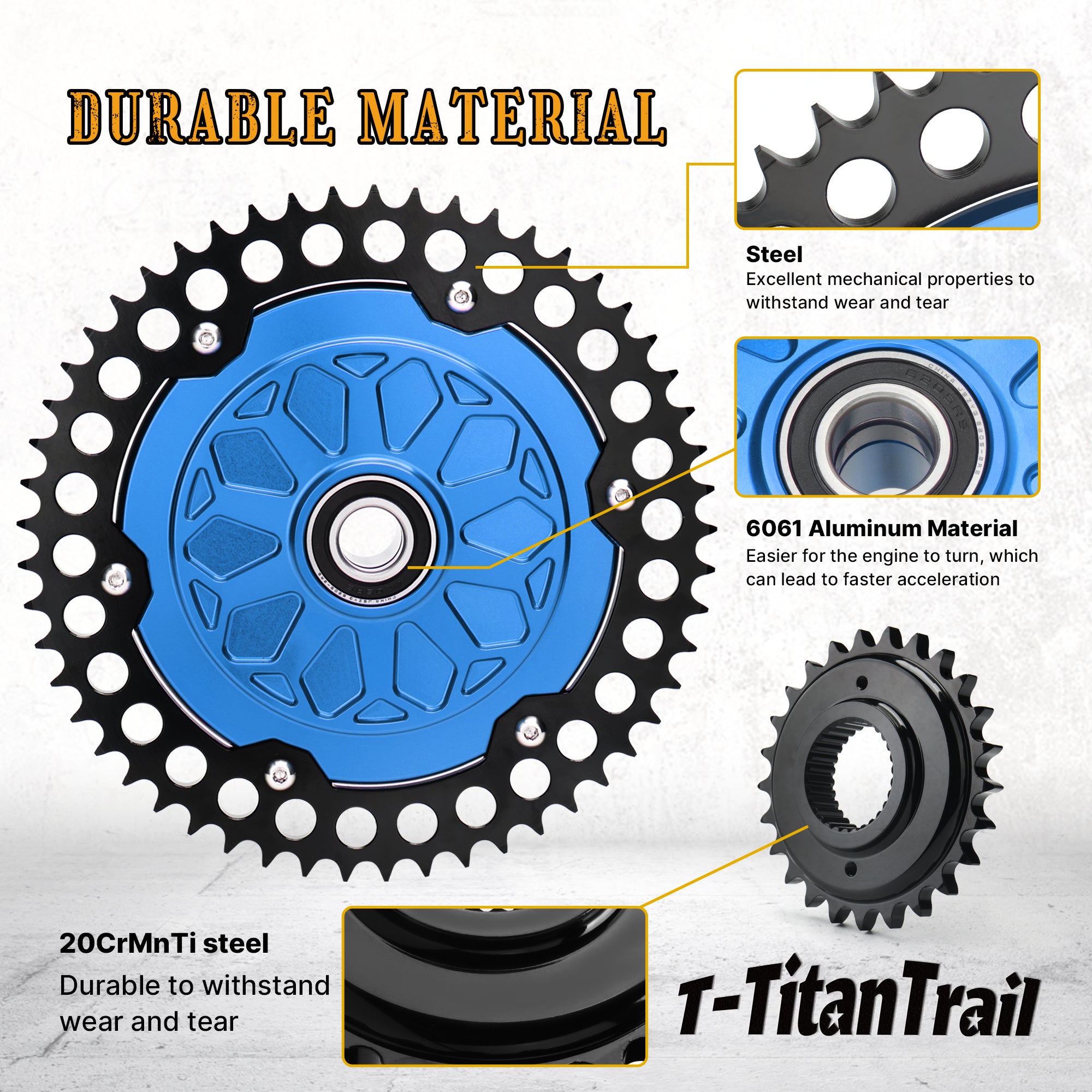 2009-up Touring Belt Drive to Chain Drive Conversion Kit, 25+53 Tooth Sprocket 120 Chain Drive Transmission for Harley Twin Cam M8 Road Glide Road King Street Glide Electra Glide, Black