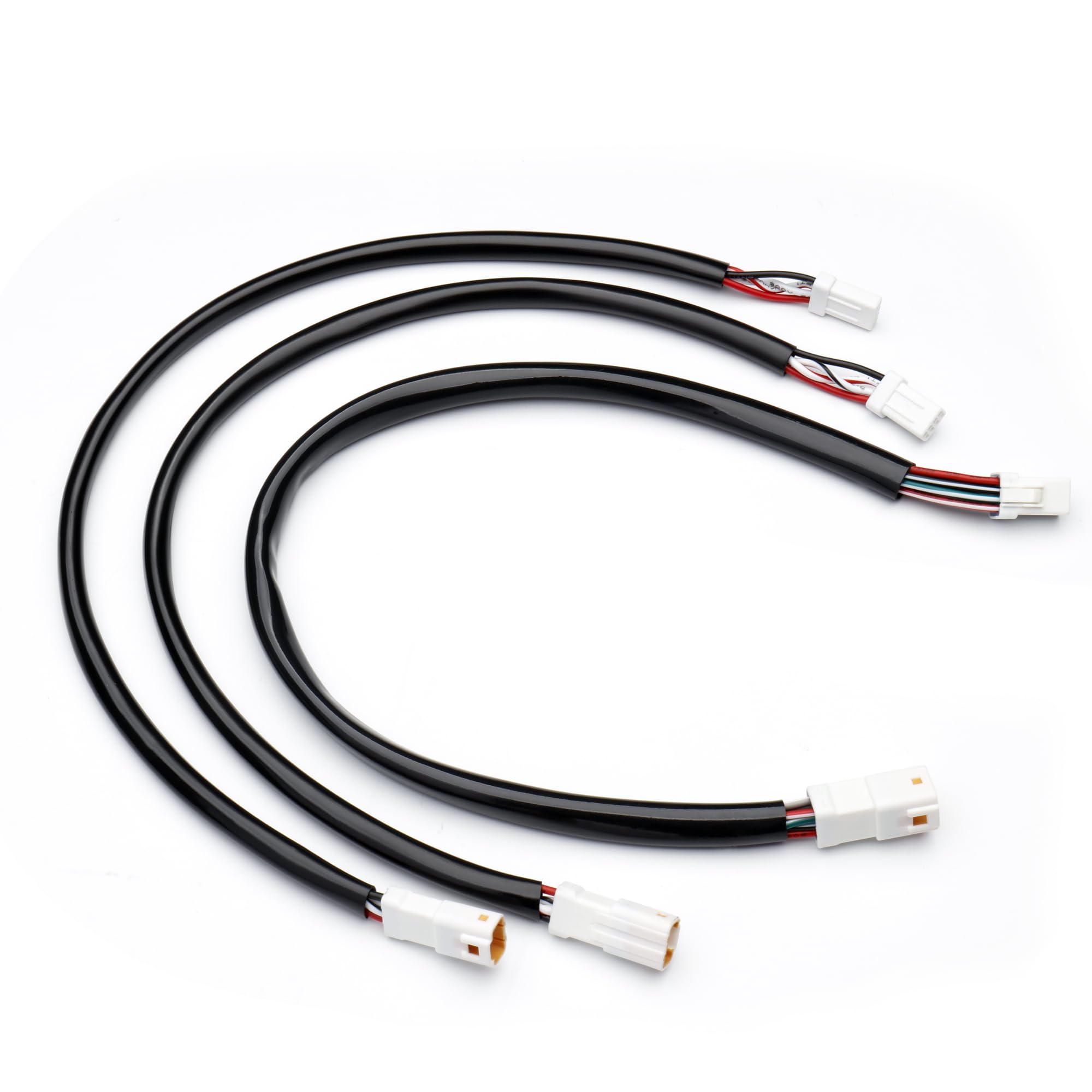 TIGERSGATE 6/8/10/12/14/16 inch Handlebar Switch & Throttle-by-Wire Harness Extension Kit Fits 2020-up Pan America & 2023-up CVO Street Glide & Road Glide Models,2024-up Street Glide & Road Glide Models