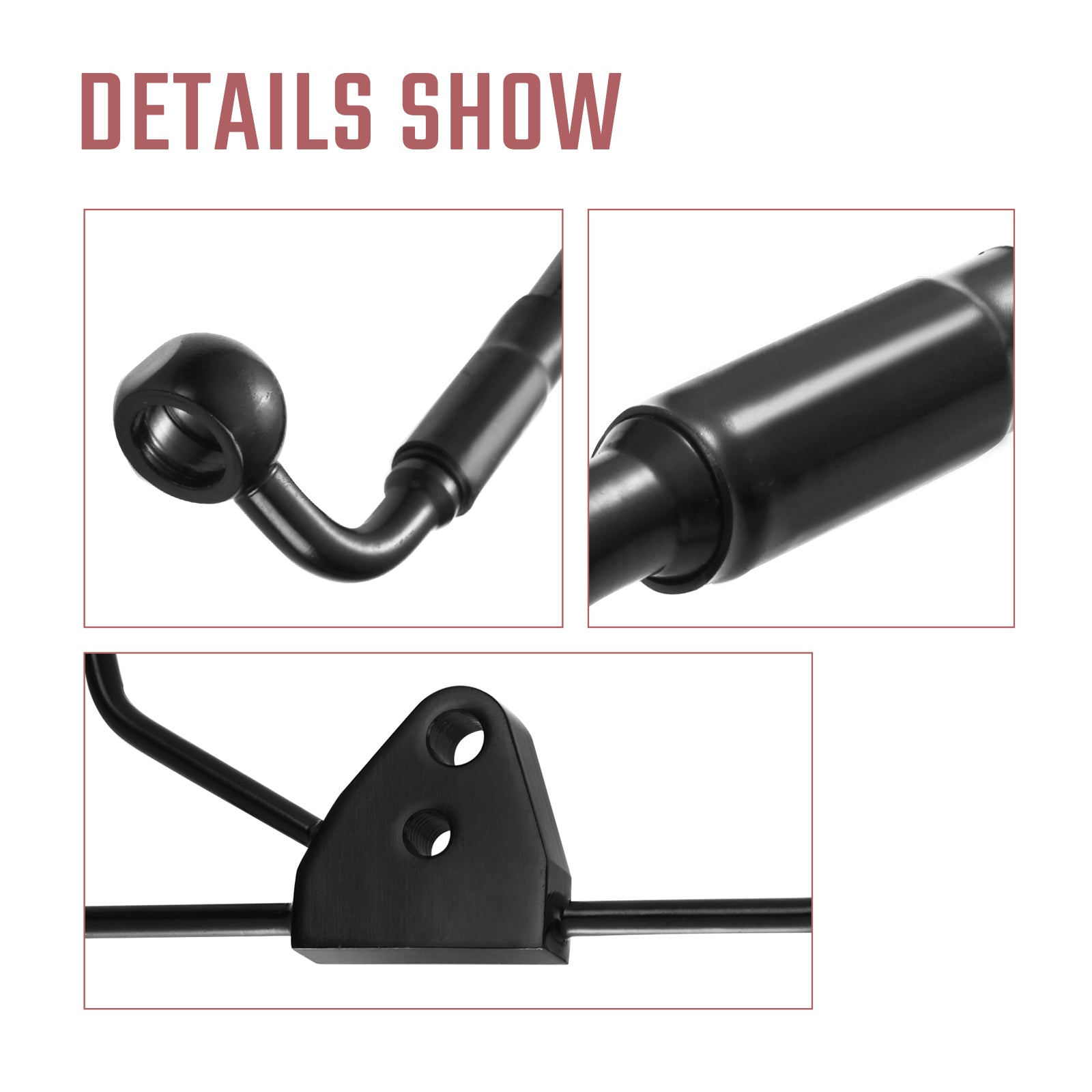 MoKitDora Touring Front Brake Lines Extended Brake Cable Oil Hose for 10