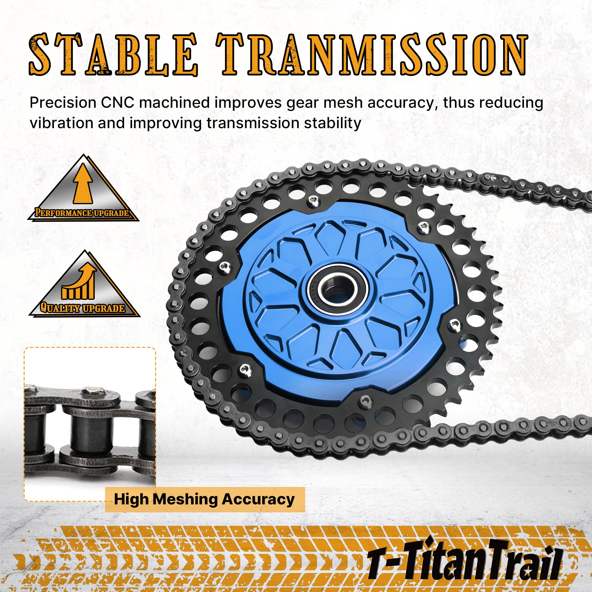 2009-up Touring Belt Drive to Chain Drive Conversion Kit, 25+53 Tooth Sprocket 120 Chain Drive Transmission for Harley Twin Cam M8 Road Glide Road King Street Glide Electra Glide, Black