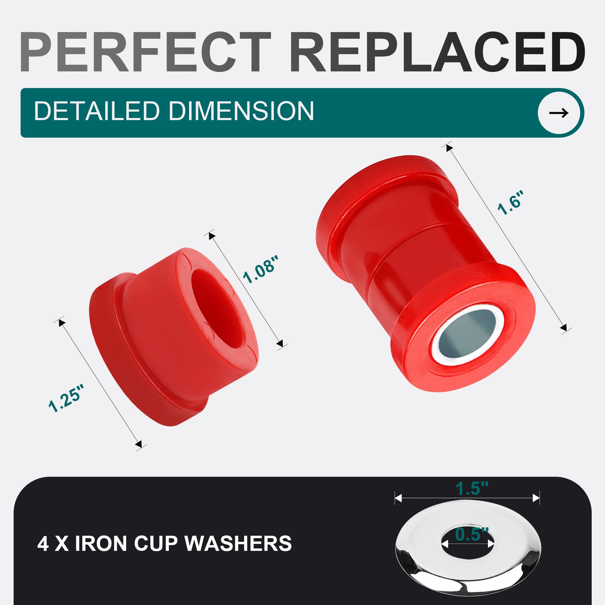 MoKitDora Handlebar Riser Bushings Damper Kit Compatible with Harley 1973-2017 Softail Dyna FXR 1973-up Sportster XL