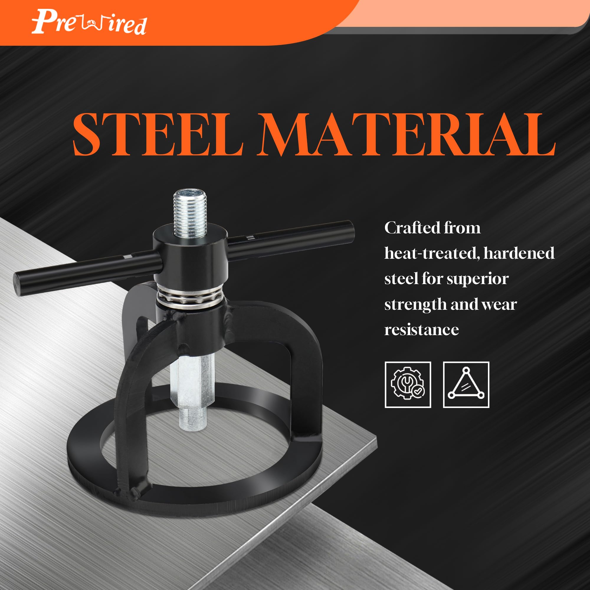 Prewired Clutch Spring Compressor Compression Tool for Harley 1990-2007 1340cc Touring Softail Dyna Sportster XL 1200 883 Buell Models, Replace OEM HD-38515A