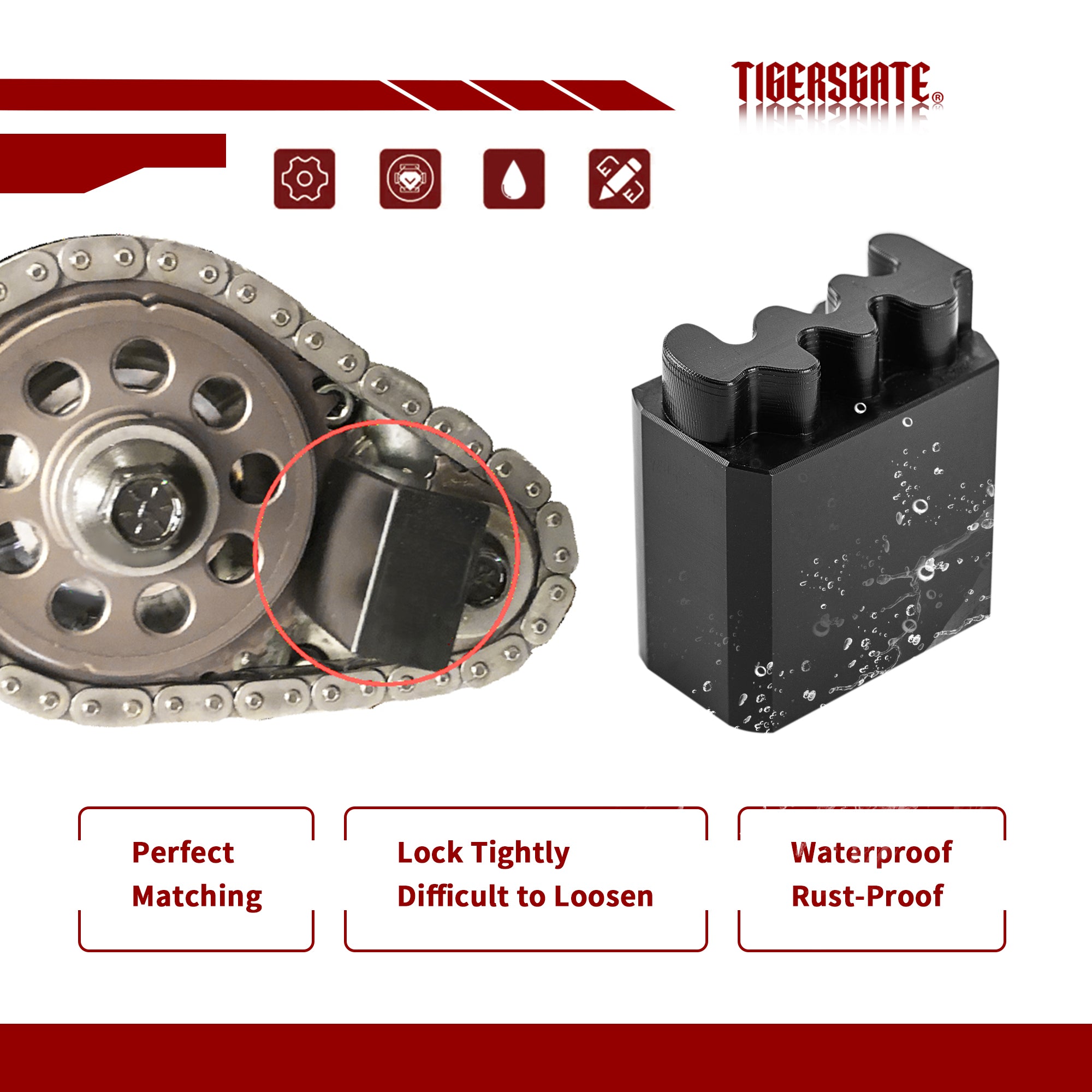 Cam Crank Shaft Locking Tool for harley 2017-UP MILWAUKEE 8(M8) Engine Models, All 2007-2016 Twin Cam Models, 2006 Dyna Models