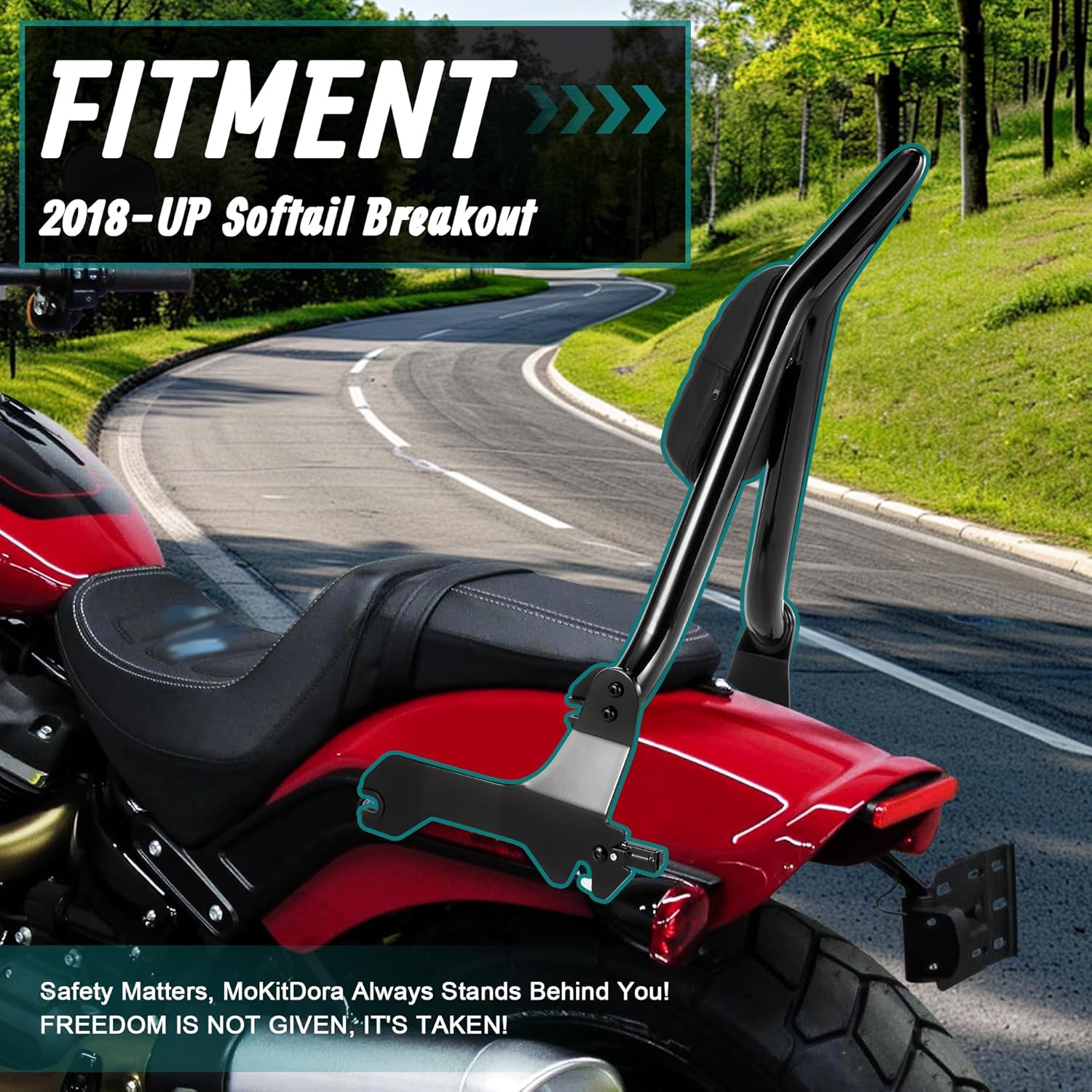 MoKitDora Sissy Bar 26