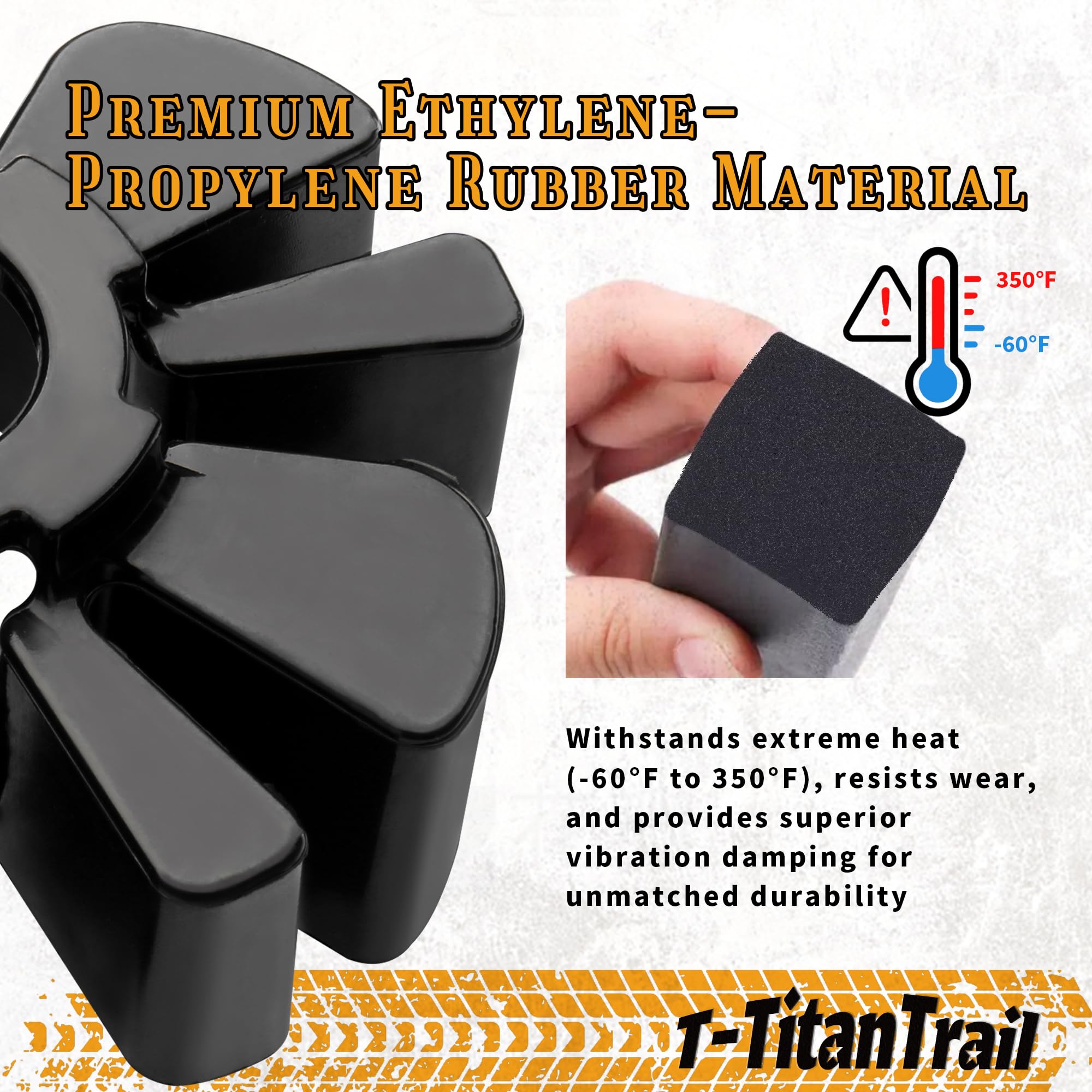 Cush Drive Isolator Dampener for Harley Touring 2009-2023 Street Glide Road Glide Road King Electra Glide Ultra Classic Rear Wheel Hub, Rubber Material, Black Color