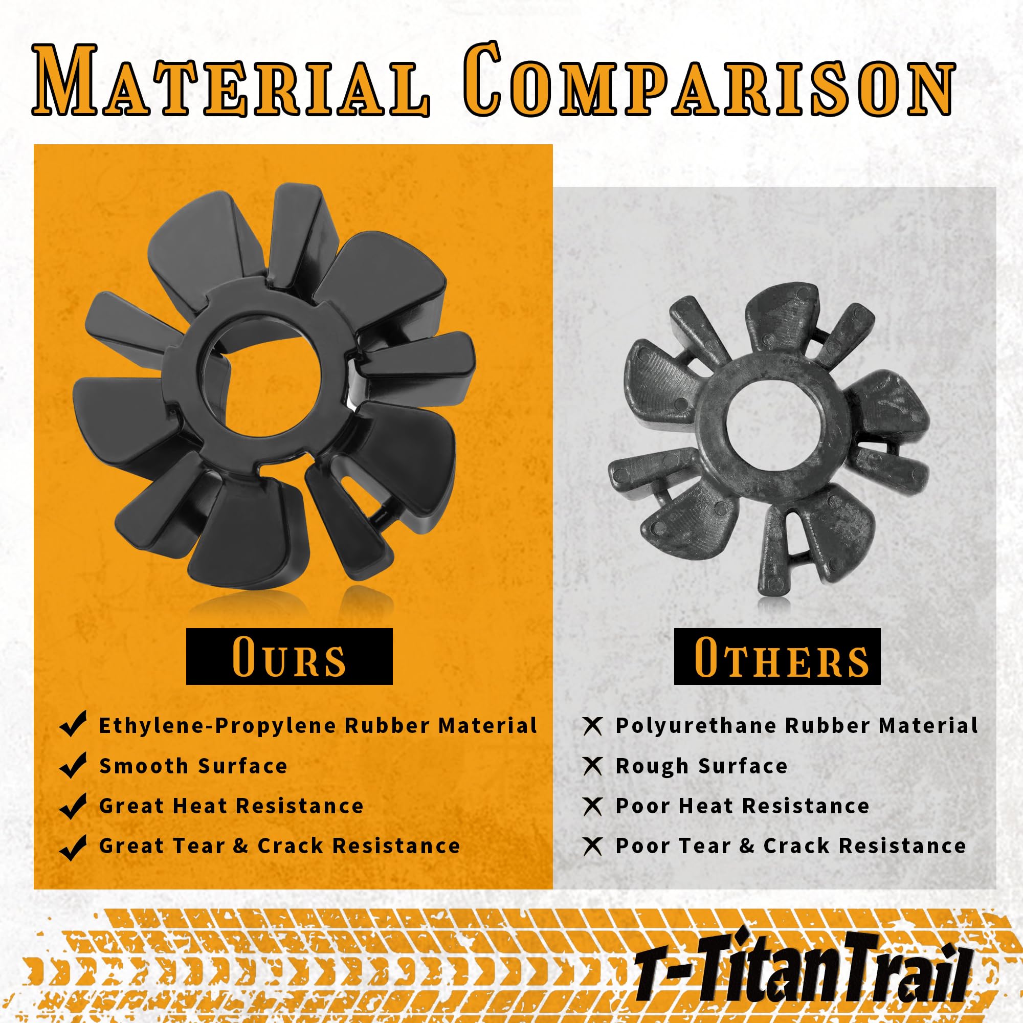 Cush Drive Isolator Dampener for Harley Touring 2009-2023 Street Glide Road Glide Road King Electra Glide Ultra Classic Rear Wheel Hub, Rubber Material, Black Color