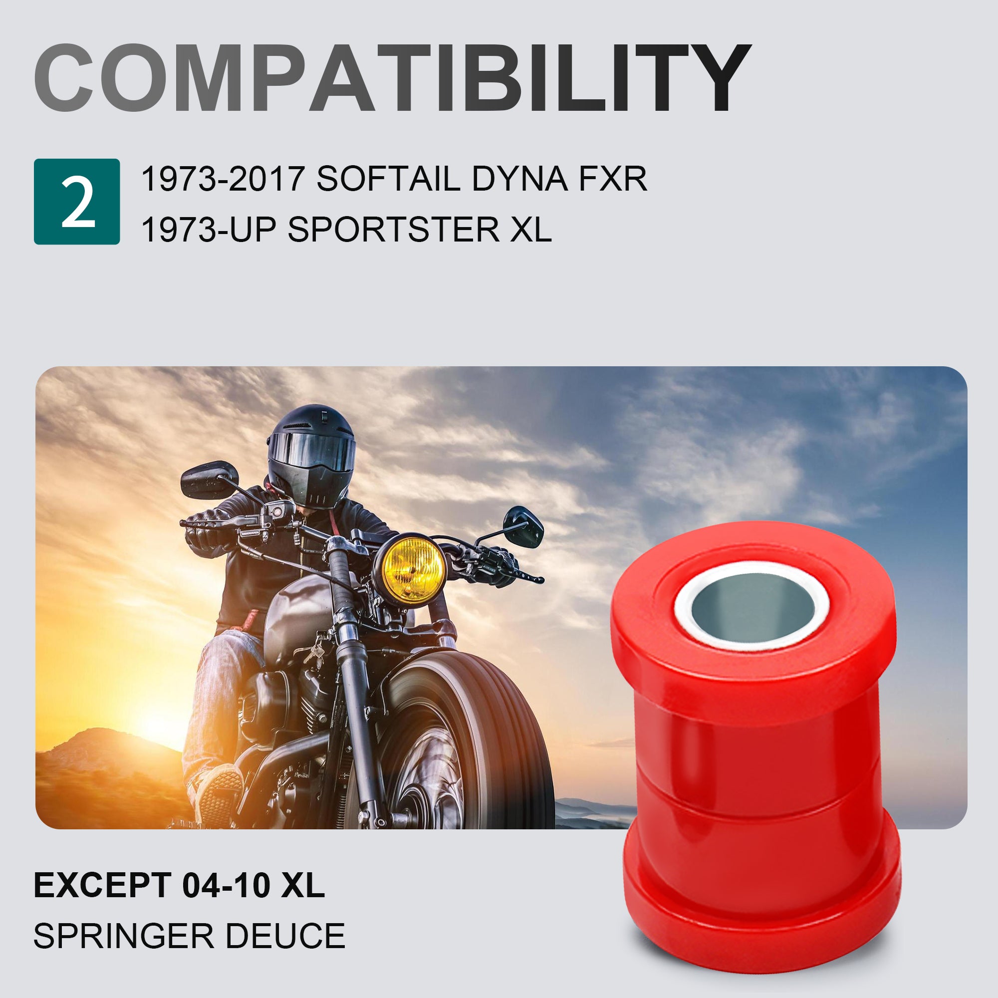 compatibility of the handlebar riser