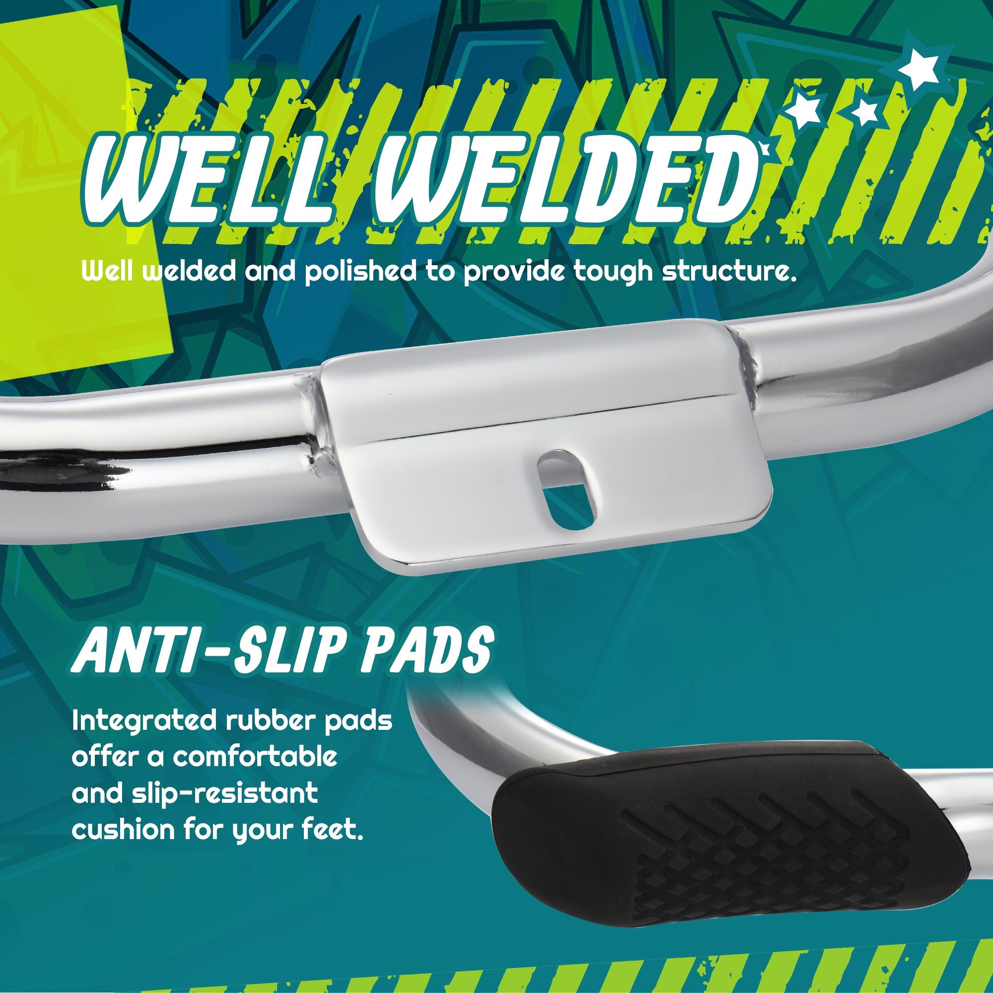  Well Welded Engin Guard Details, Fitting for Harley Softail 2000-2017 FL Heritage Classic Deluxe Fat Boy FLSTF Models