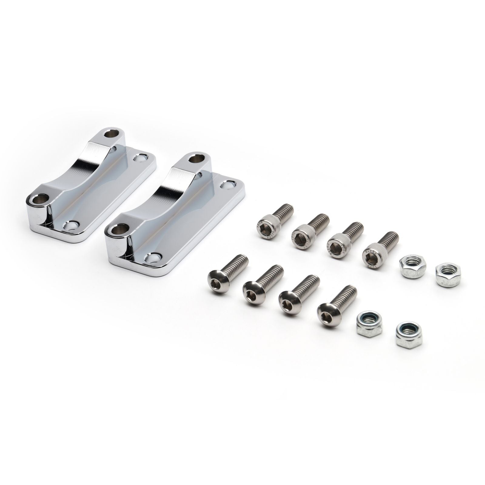 MokitDora Front Fender Spacer Bracket Relocator Kit 20mm Lift Riser Fits Harley Touring Road King Street Electra Glide FLHR FLHT 1993-2013 21